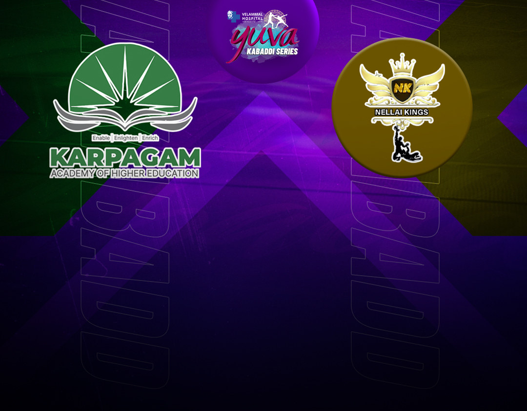 Match #14 of velammal yuva kabaddi- tamil nadu clubs banner