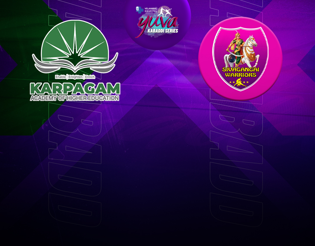 Match #60 of velammal yuva kabaddi- tamil nadu clubs banner