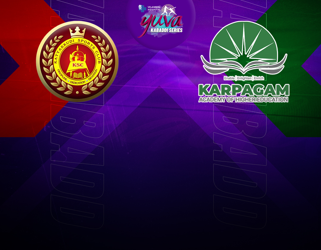 Match #3 of velammal yuva kabaddi- tamil nadu clubs banner