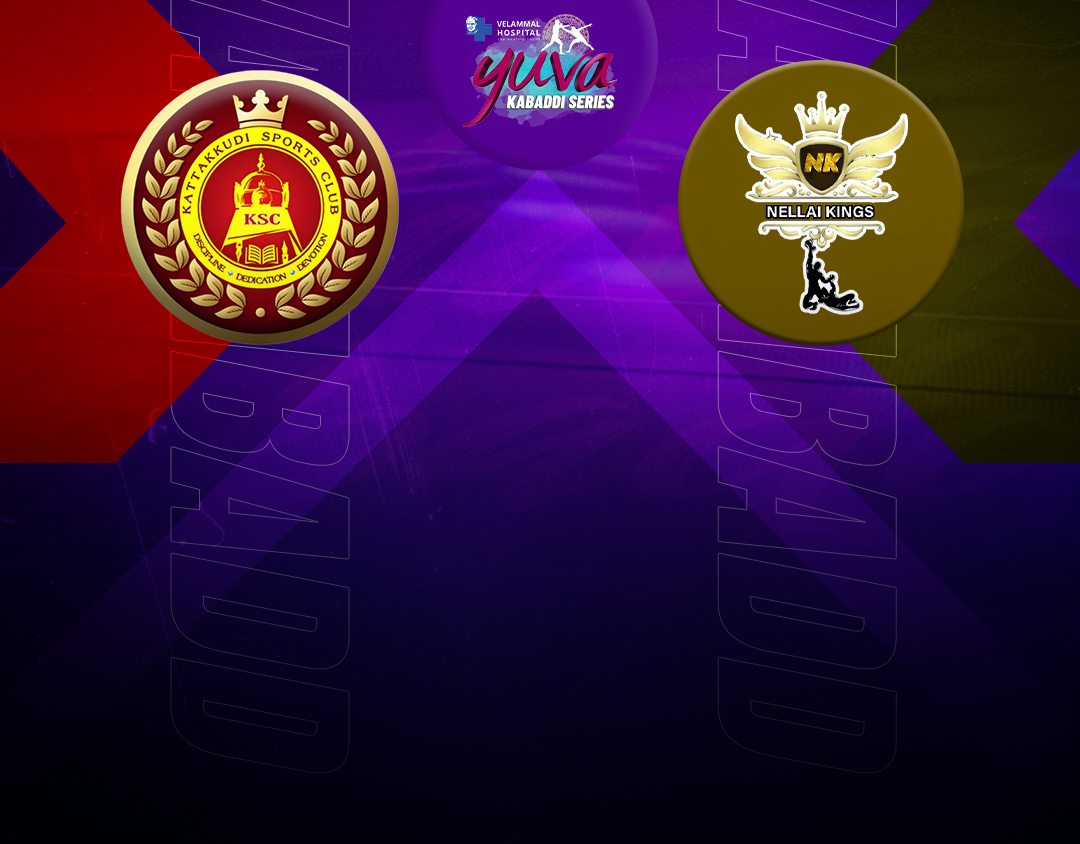 Match #6 of velammal yuva kabaddi- tamil nadu clubs banner