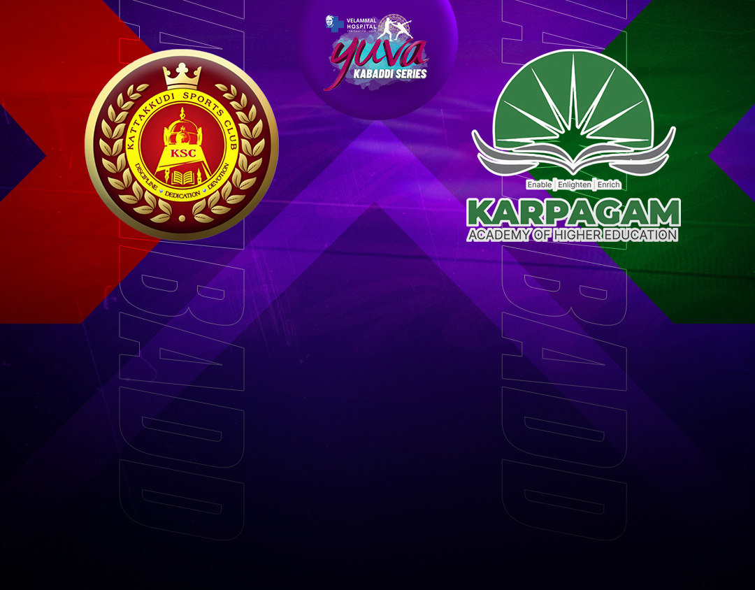 Match #68 of velammal yuva kabaddi- tamil nadu clubs banner