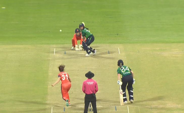 Netherlands vs Ireland: Laura Delany's 70* off 45