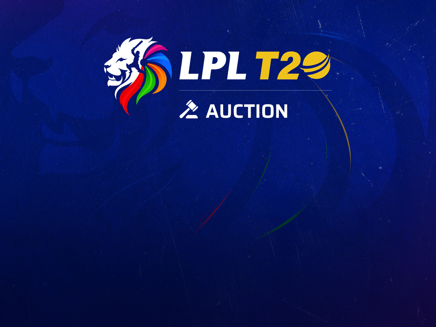 Auction of lanka premier league 2024 banner