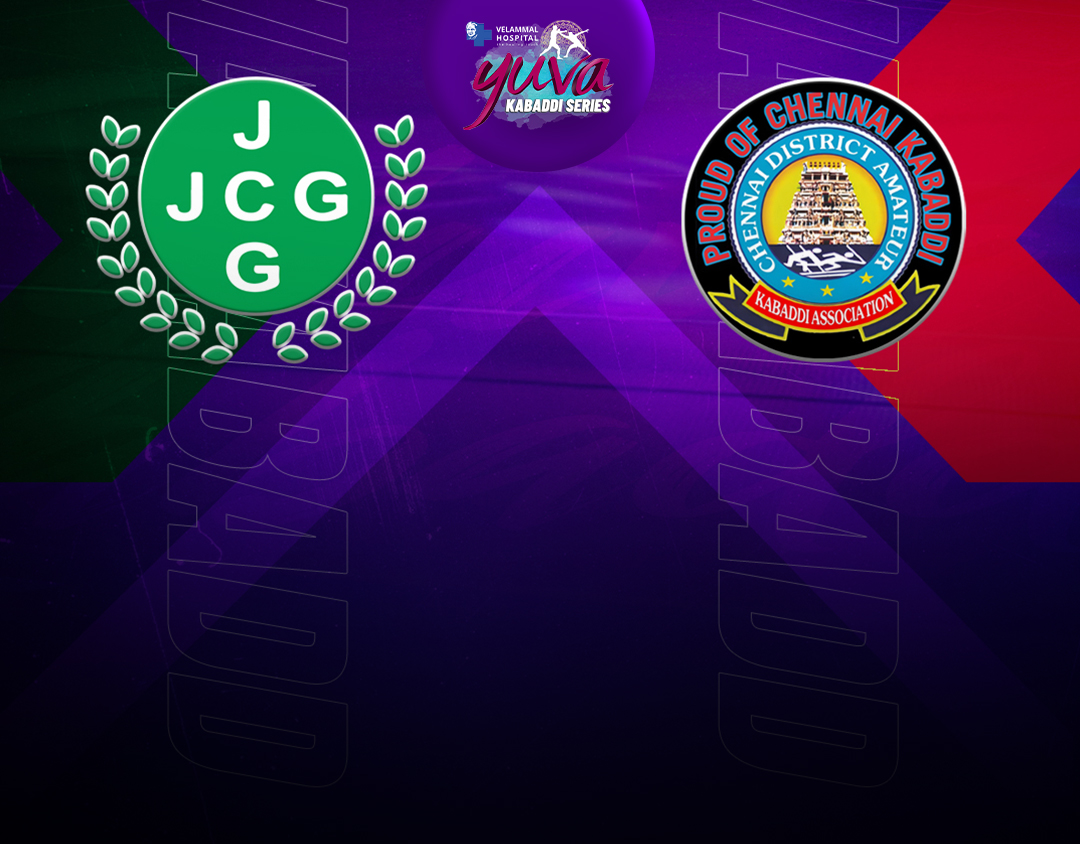 Match #101 of velammal yuva kabaddi- tamil nadu clubs banner
