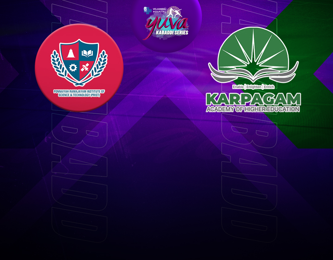 Match #101 of velammal yuva kabaddi- tamil nadu clubs banner