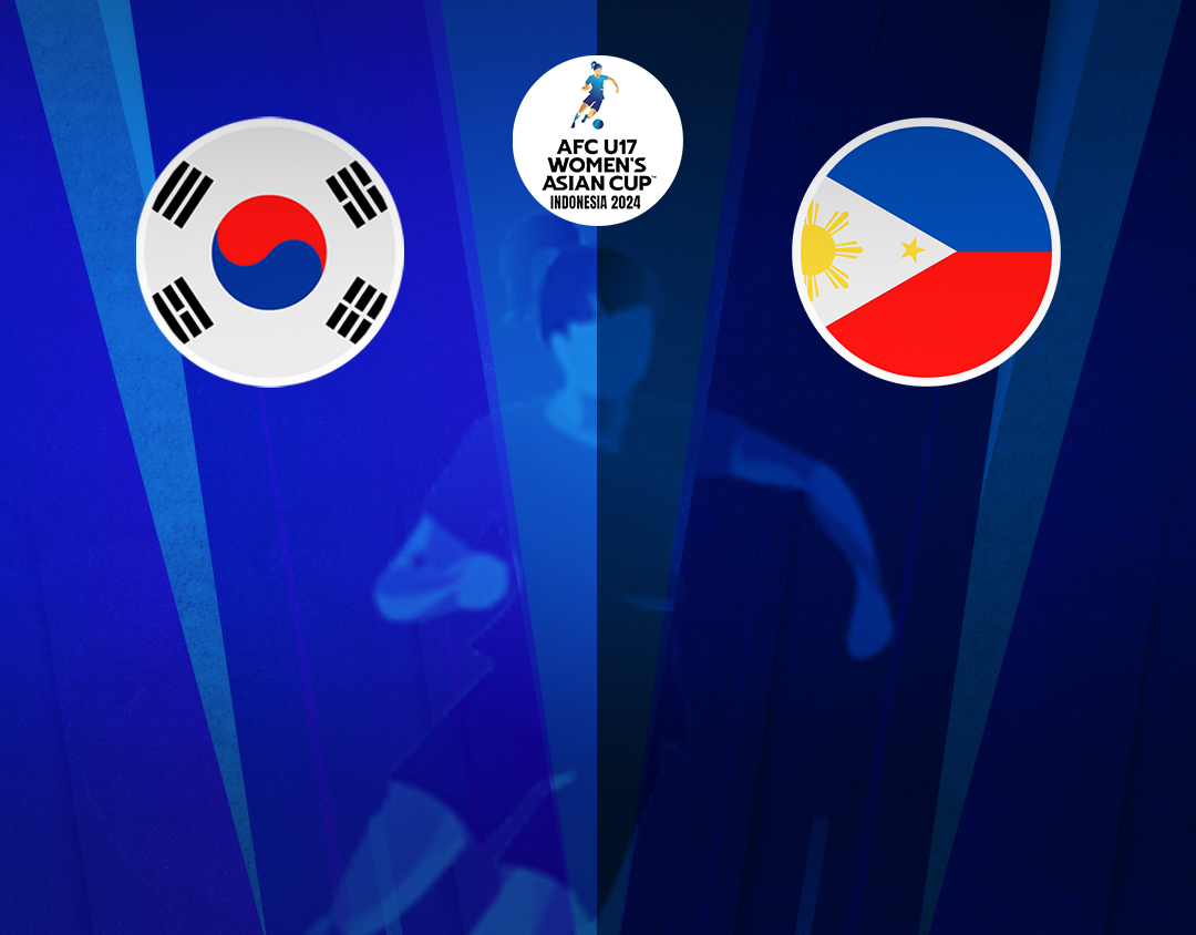 Match #10 of afc u17 women's asian cup, indonesia 2024 banner