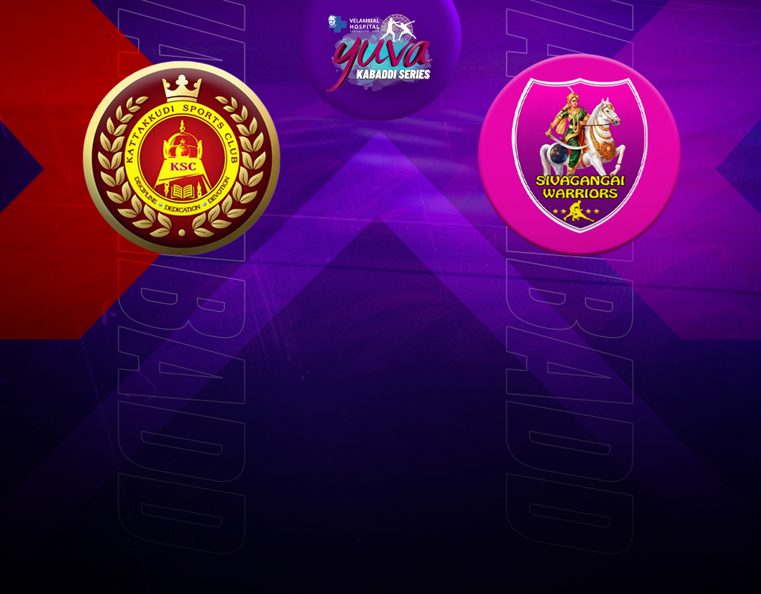 Match #108 of velammal yuva kabaddi- tamil nadu clubs banner