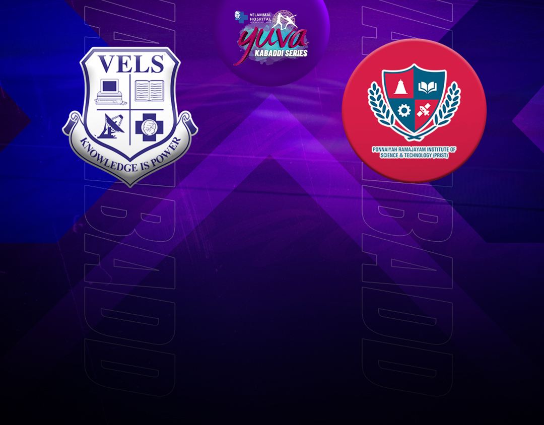 Match #112 of velammal yuva kabaddi- tamil nadu clubs banner