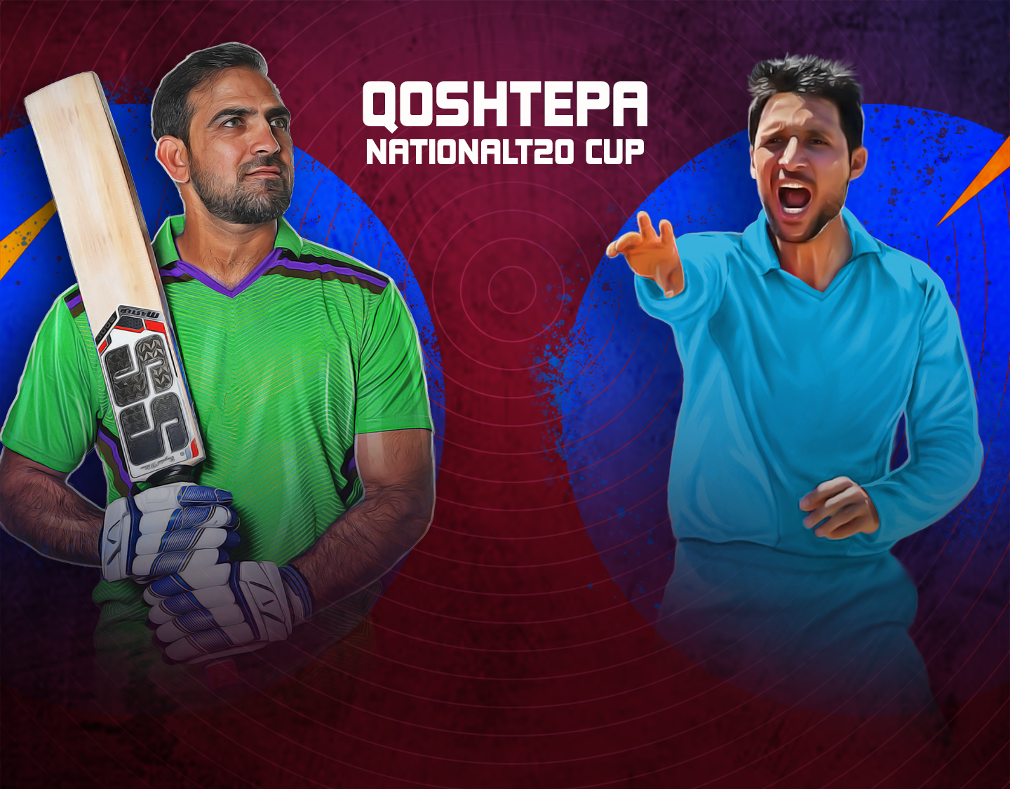 Match 7 of qosh tepa national t20 cup, 2024: speen ghar region vs boost region banner