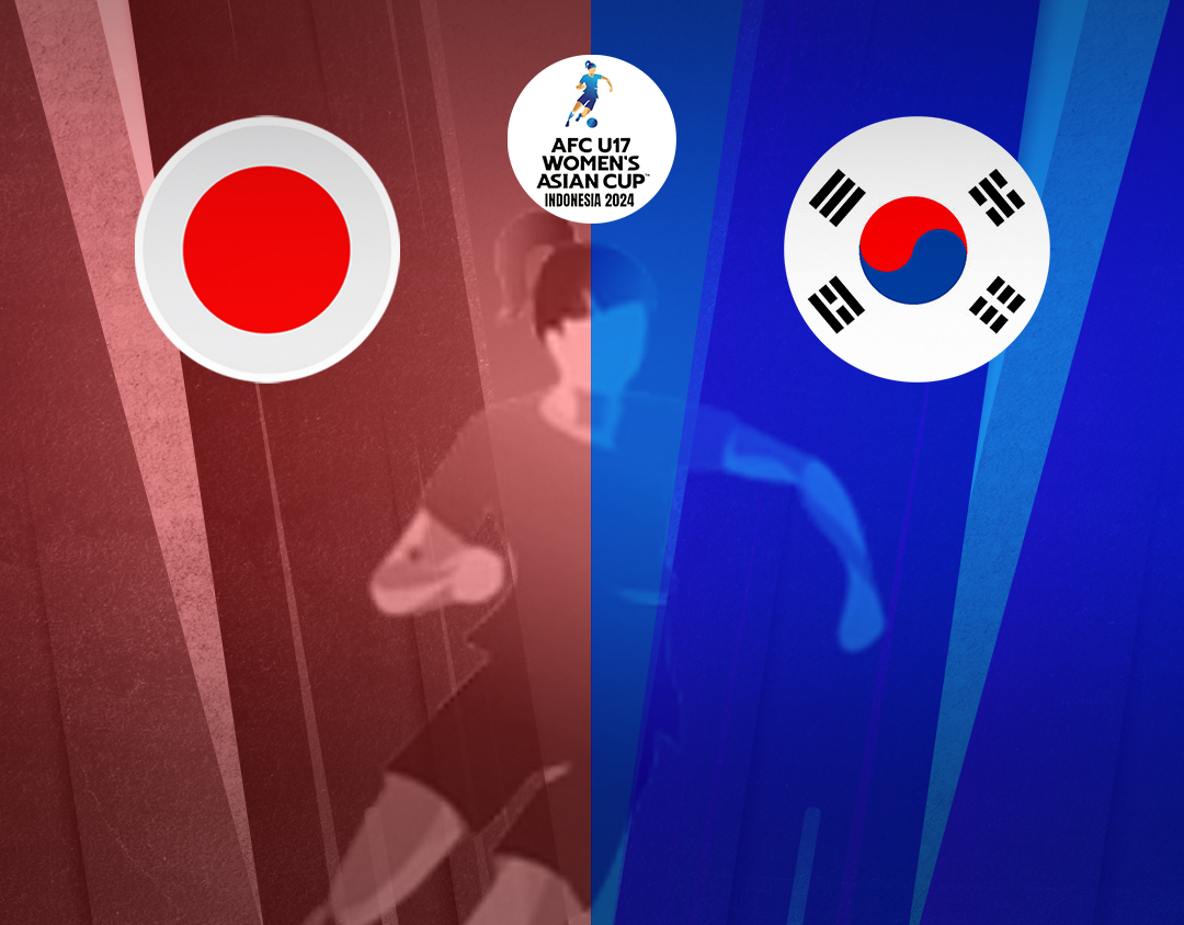 Match #13 of afc u17 women's asian cup, indonesia 2024 banner
