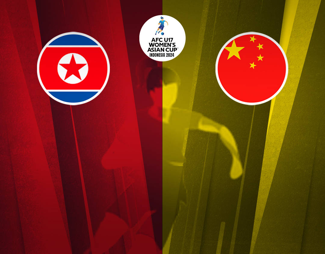 Match #14 of afc u17 women's asian cup, indonesia 2024 banner