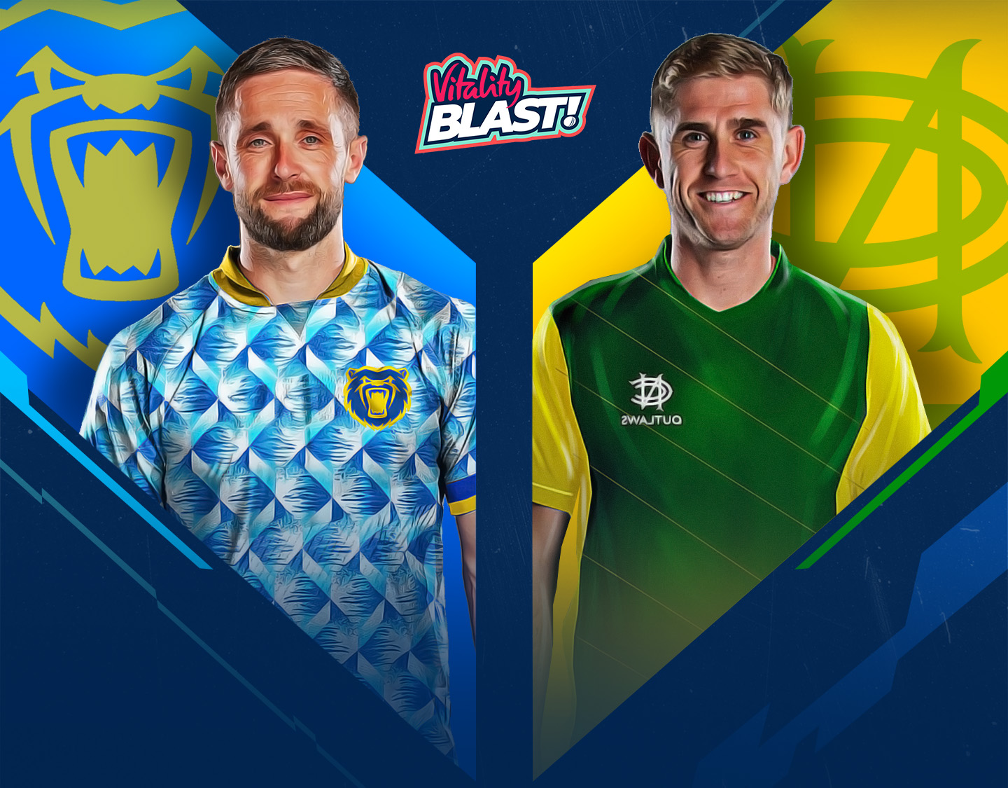 Match 15 of vitality blast t20, 2024: warwickshire vs nottinghamshire banner