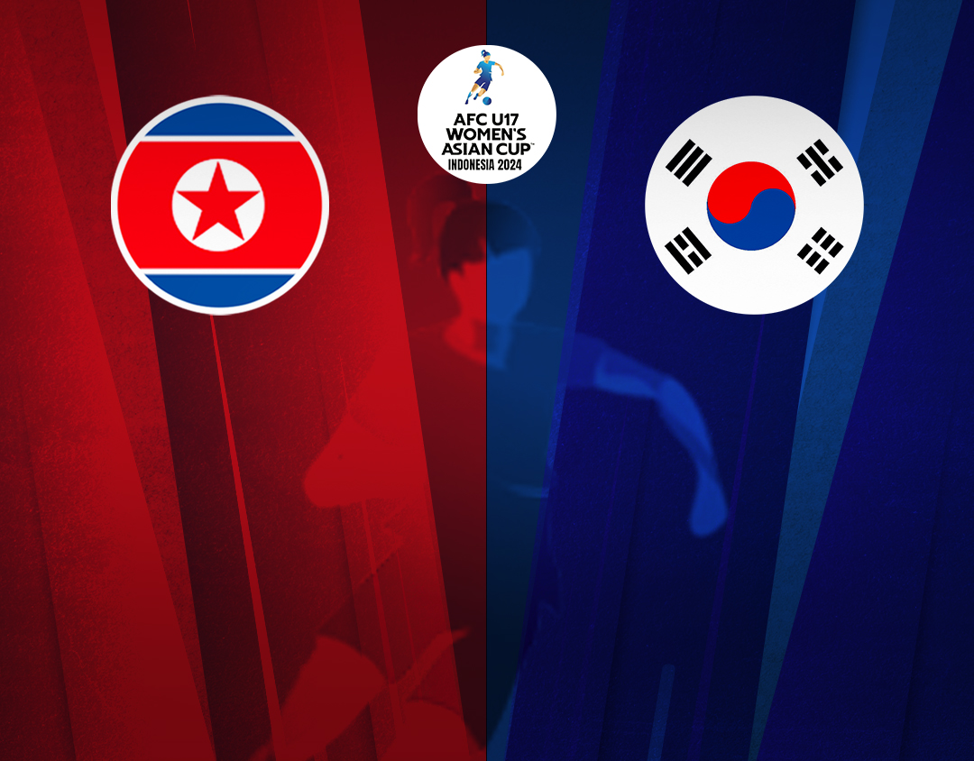Match #1 of afc u17 women's asian cup, indonesia 2024 banner