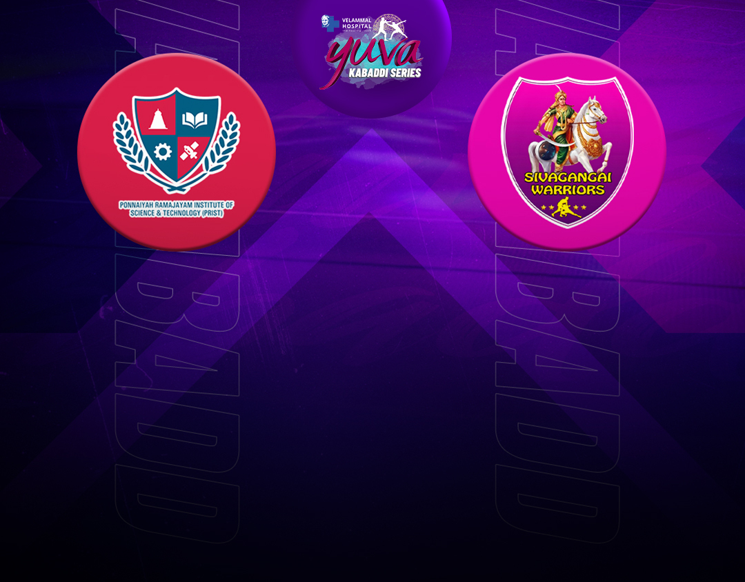 Match #37 of velammal yuva kabaddi- tamil nadu clubs banner