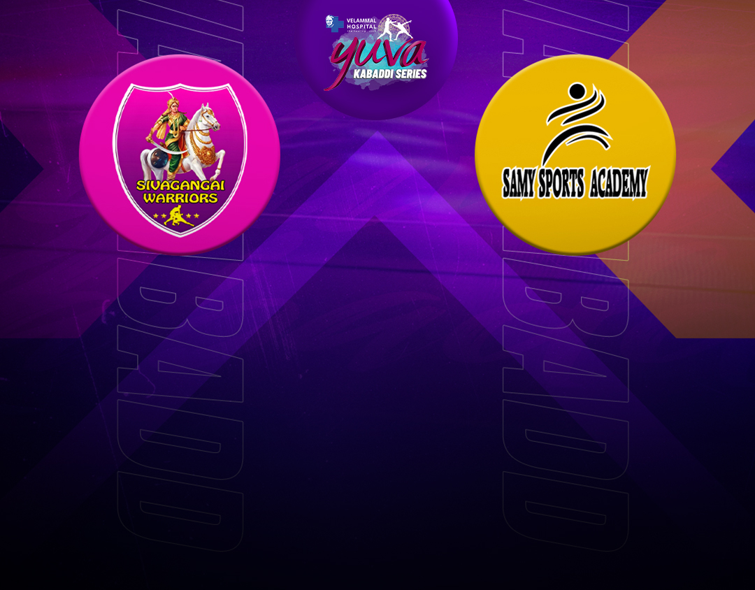 Match #41 of velammal yuva kabaddi- tamil nadu clubs banner
