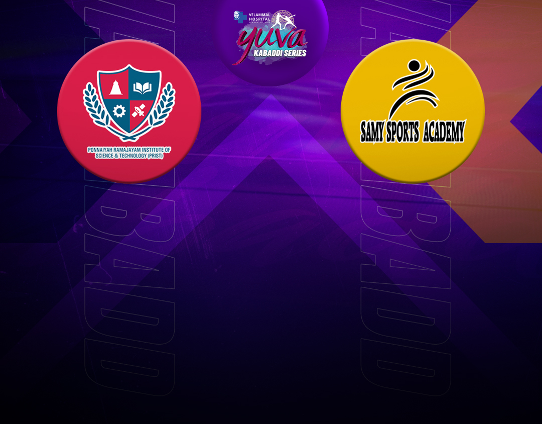Match #44 of velammal yuva kabaddi- tamil nadu clubs banner
