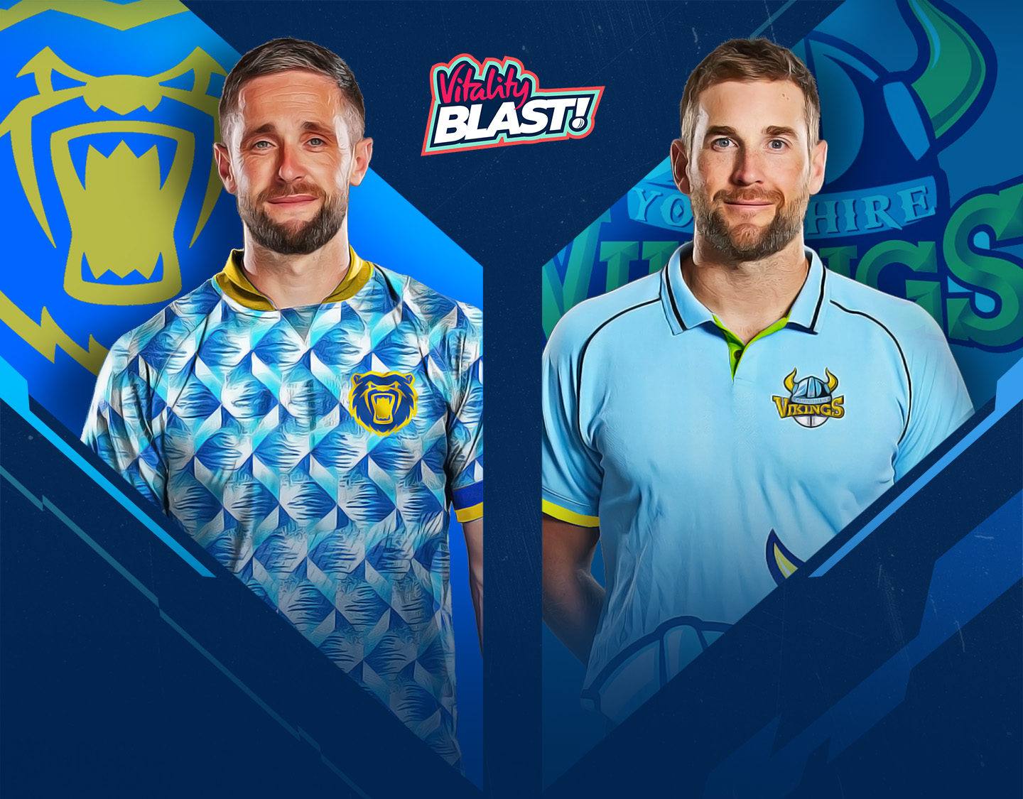 Match 44 of vitality blast t20, 2024: warwickshire vs yorkshire banner