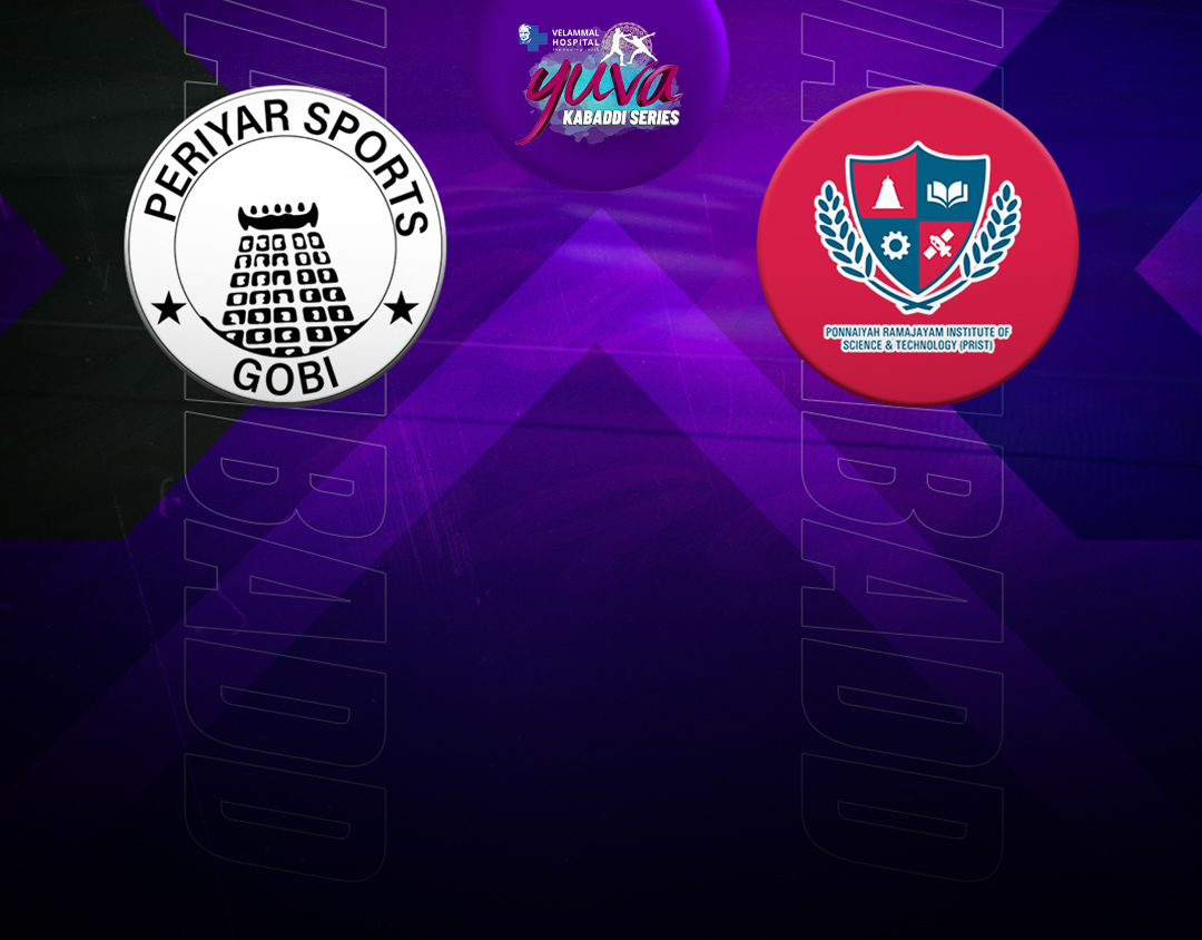 Match #46 of velammal yuva kabaddi- tamil nadu clubs banner