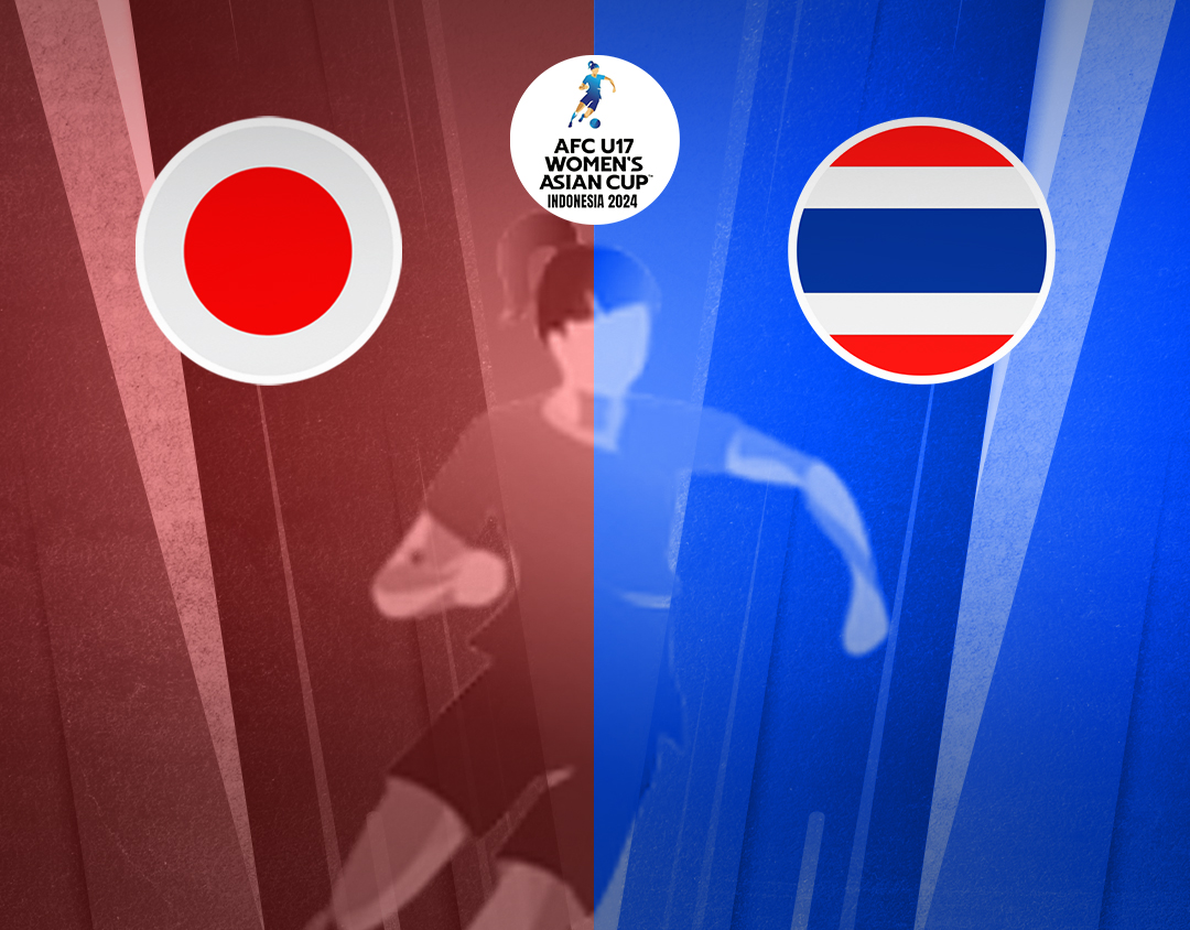 Match #4 of afc u17 women's asian cup, indonesia 2024 banner