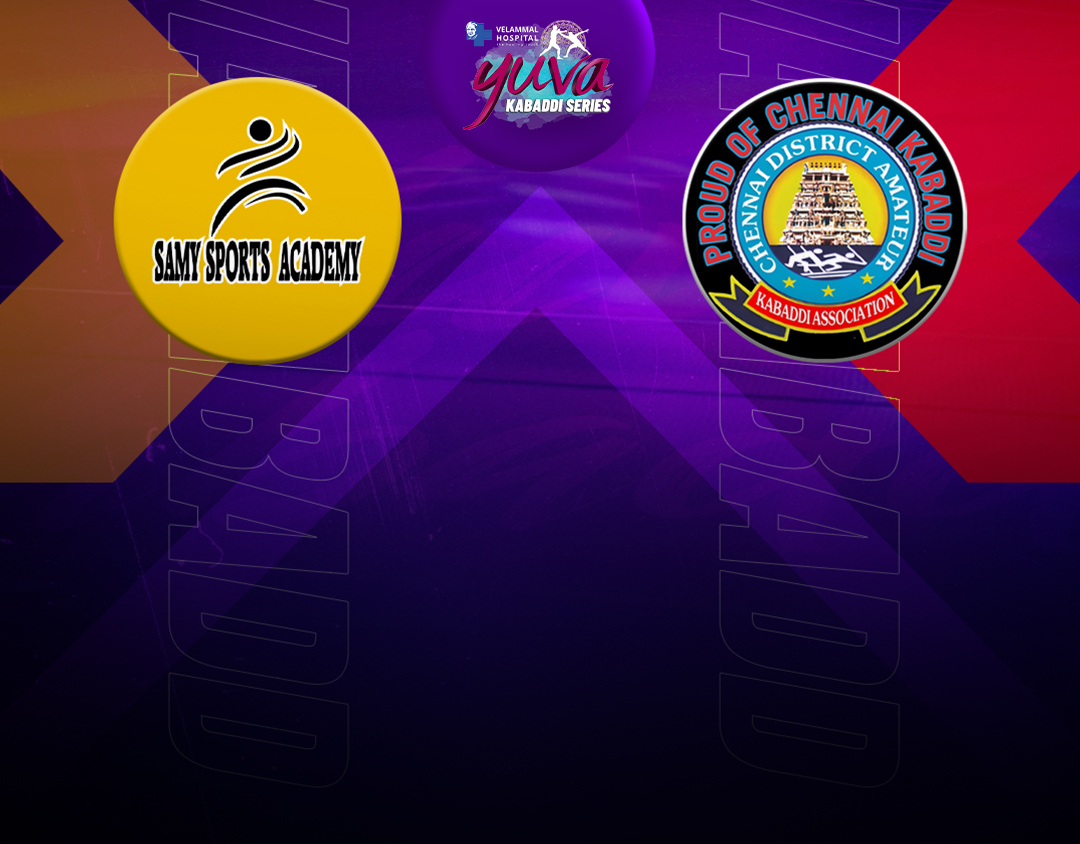 Match #54 of velammal yuva kabaddi- tamil nadu clubs banner
