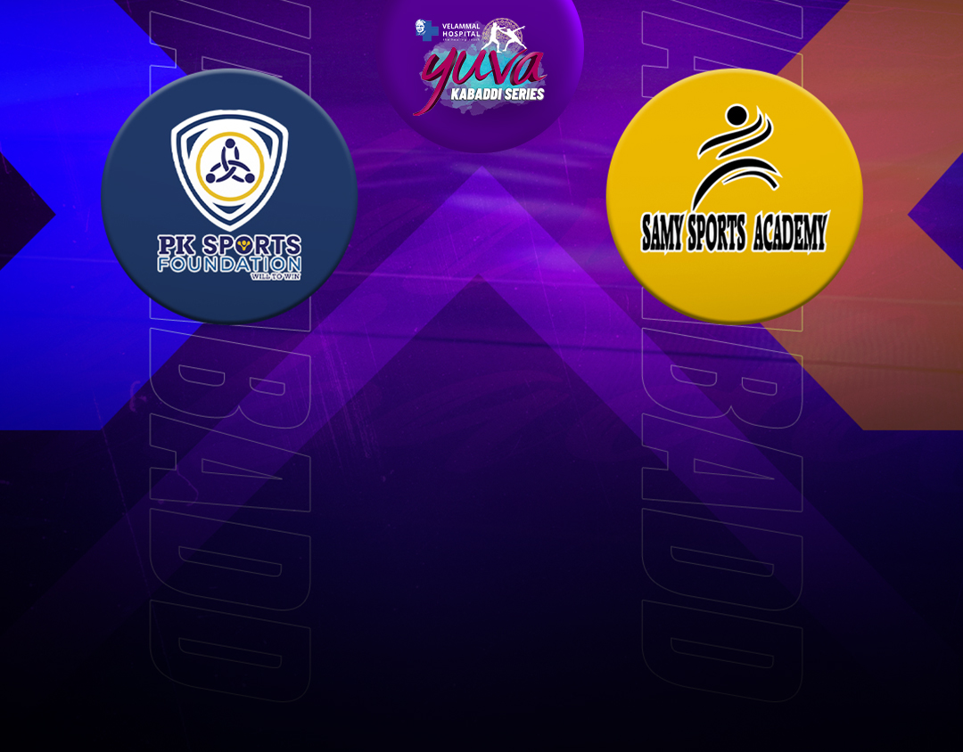 Match #56 of velammal yuva kabaddi- tamil nadu clubs banner