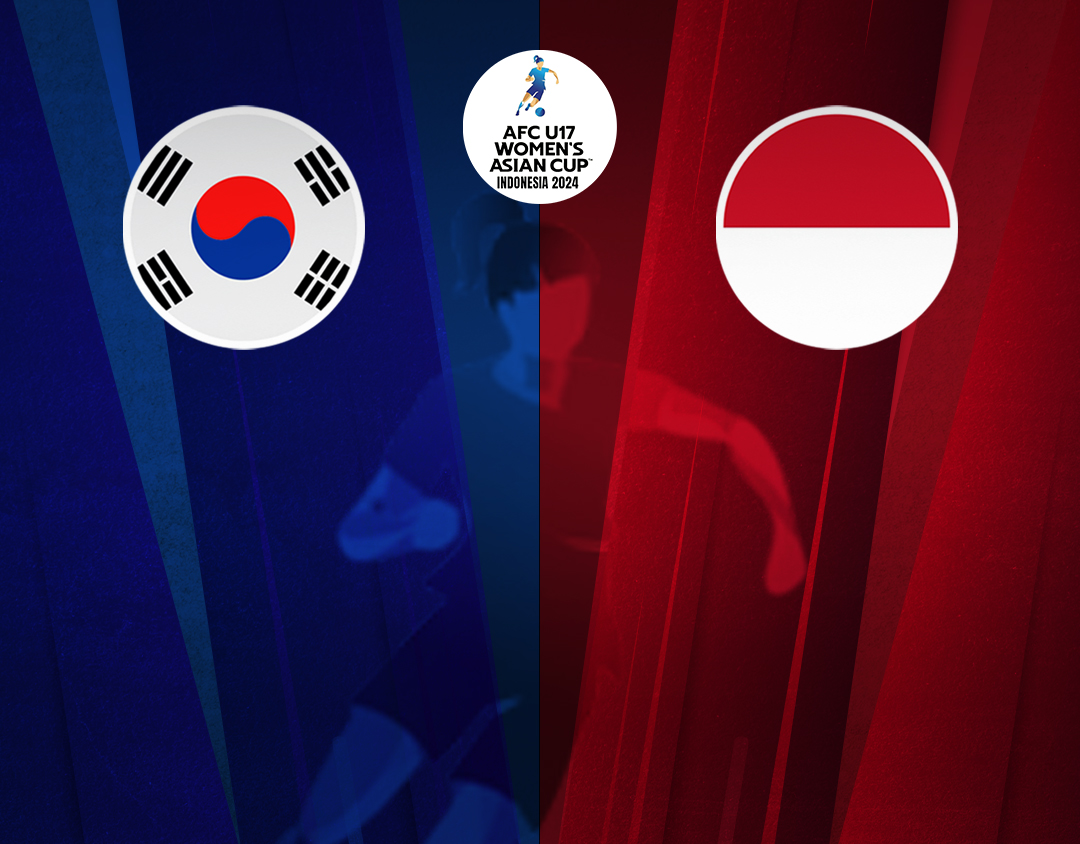Match #6 of afc u17 women's asian cup, indonesia 2024 banner