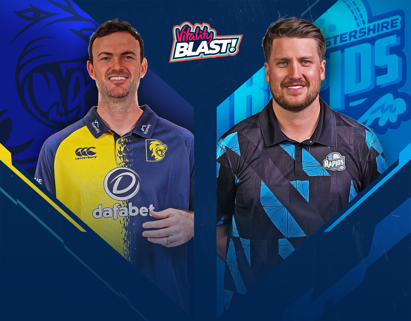 Match #76 of vitality blast t20, 2024: durham vs worcestershire banner
