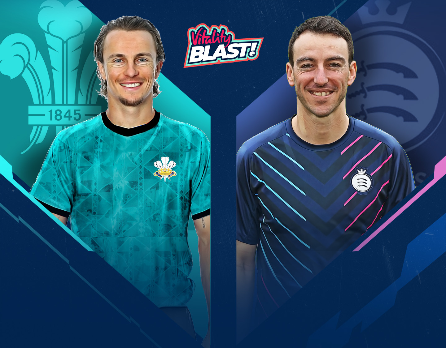 Match #74 of vitality blast t20, 2024: surrey vs middlesex banner