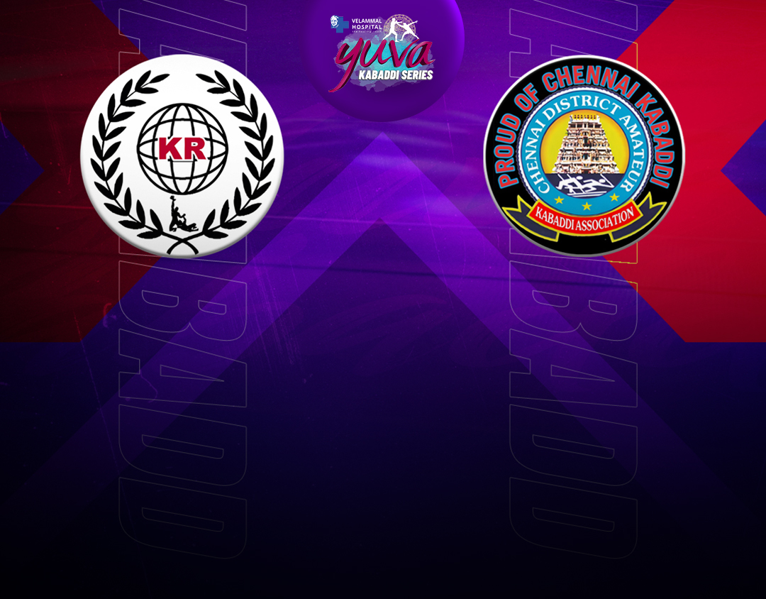 Match #82 of velammal yuva kabaddi- tamil nadu clubs banner