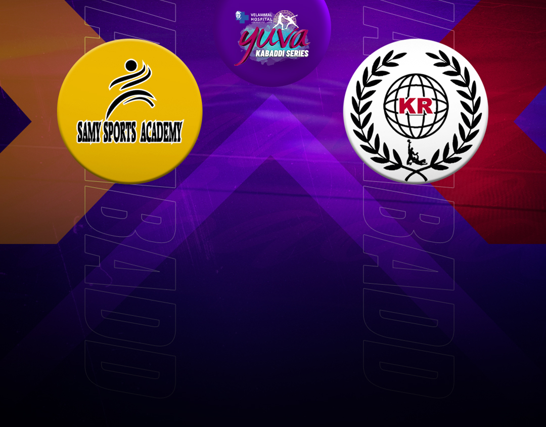 Match #85 of velammal yuva kabaddi- tamil nadu clubs banner