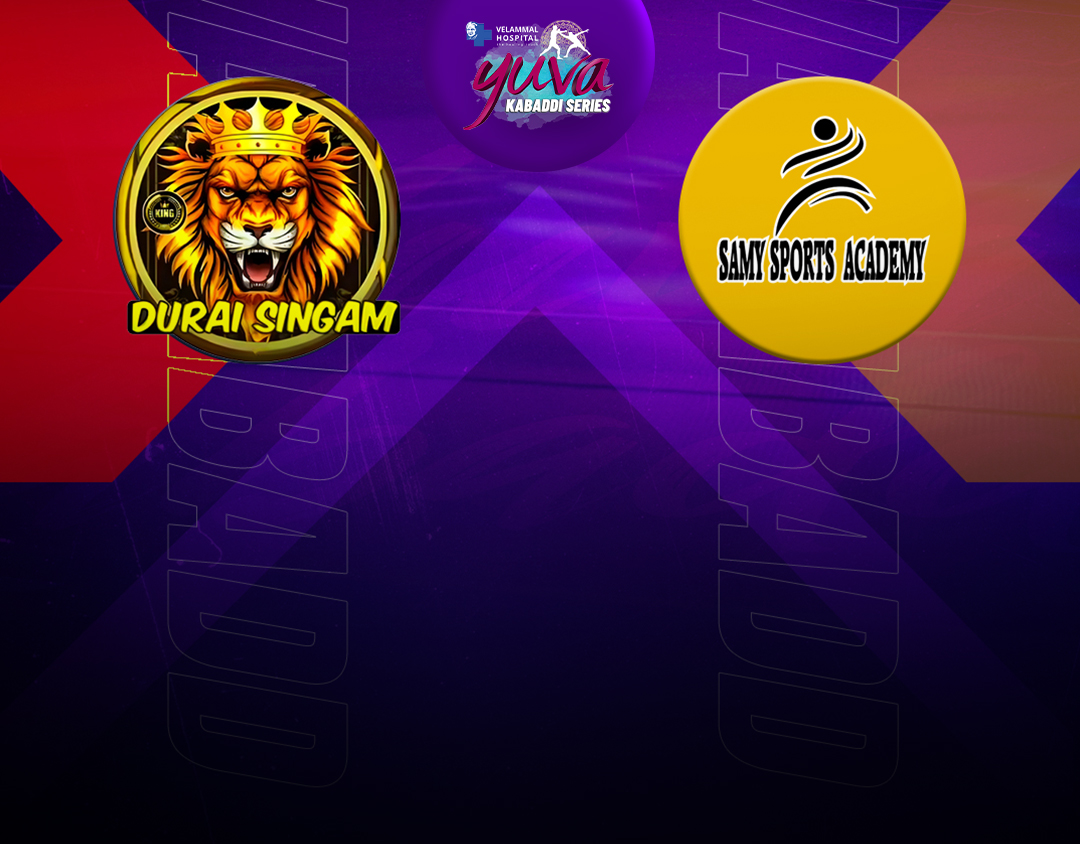 Match #92 of velammal yuva kabaddi- tamil nadu clubs banner