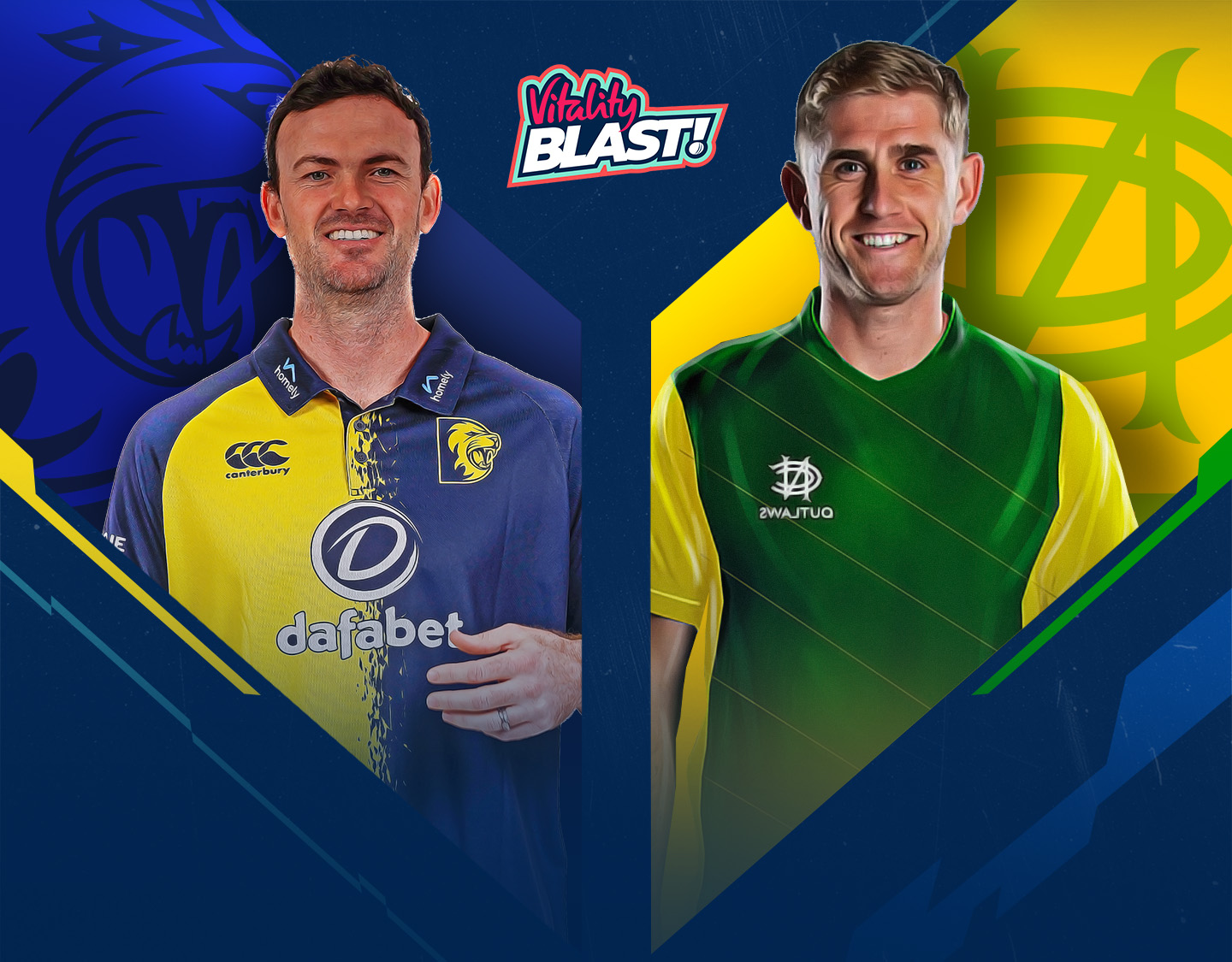 Match #101 of vitality blast t20, 2024: durham vs nottinghamshire banner