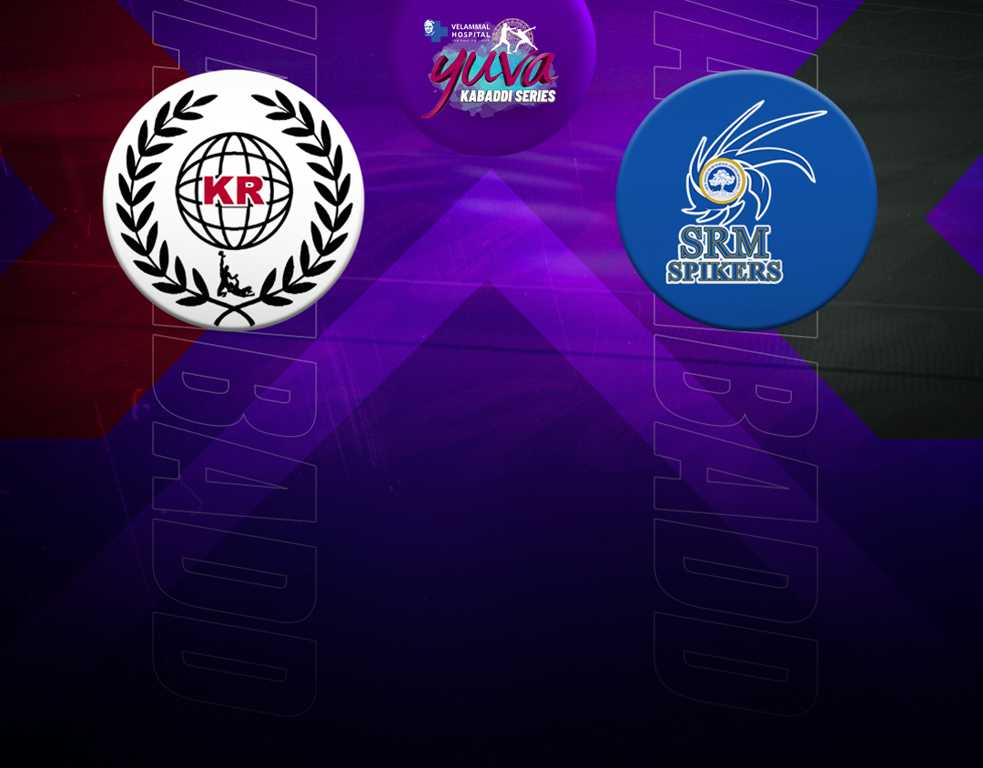 Match #99 of velammal yuva kabaddi- tamil nadu clubs banner