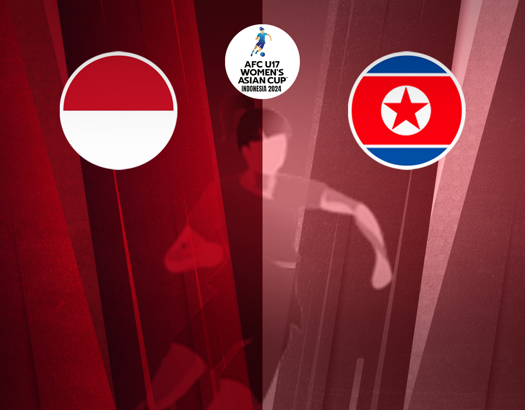 Match #9 of afc u17 women's asian cup, indonesia 2024 banner