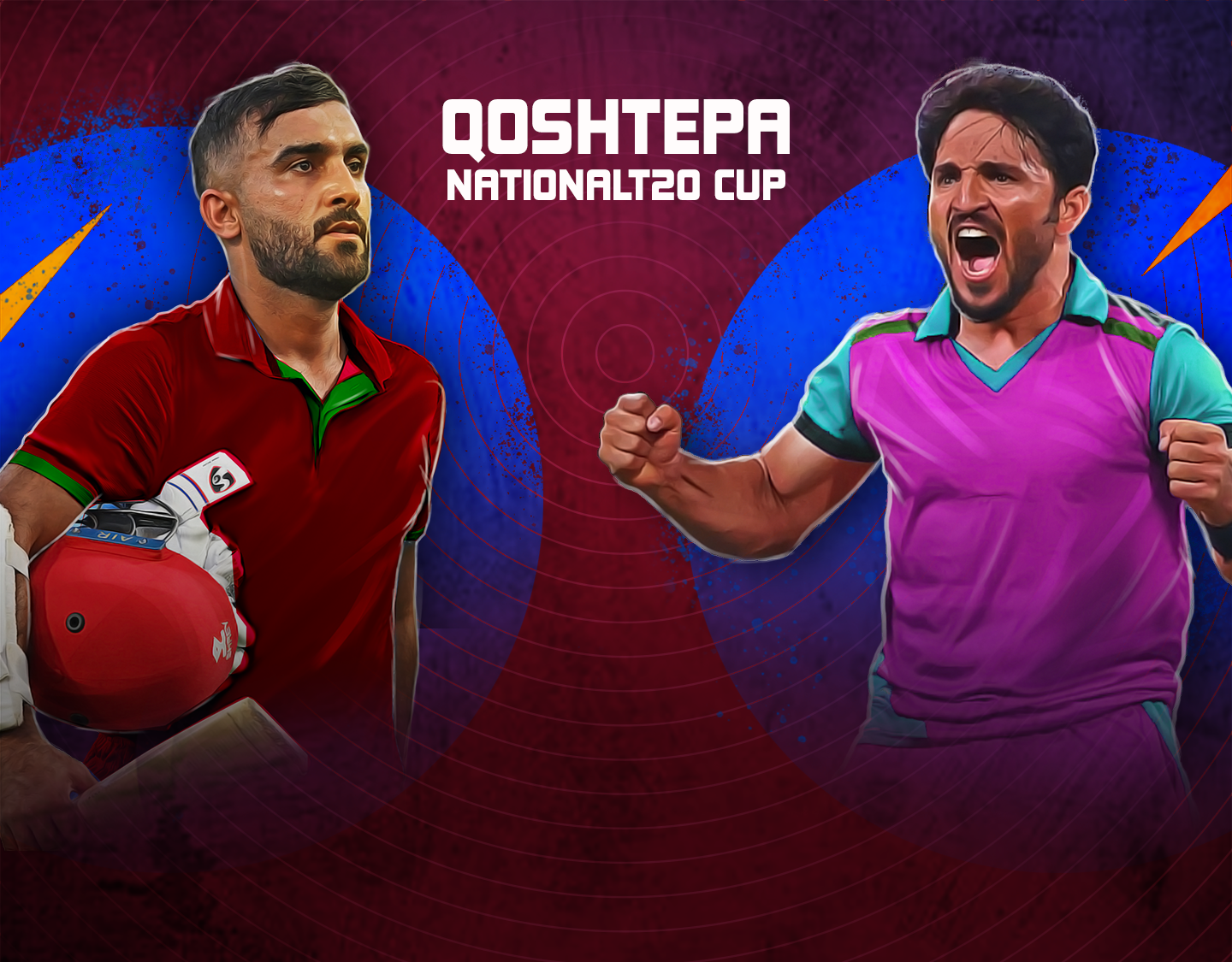 Match 3 of qosh tepa national t20 cup, 2024: band-e-amir region vs amo region banner