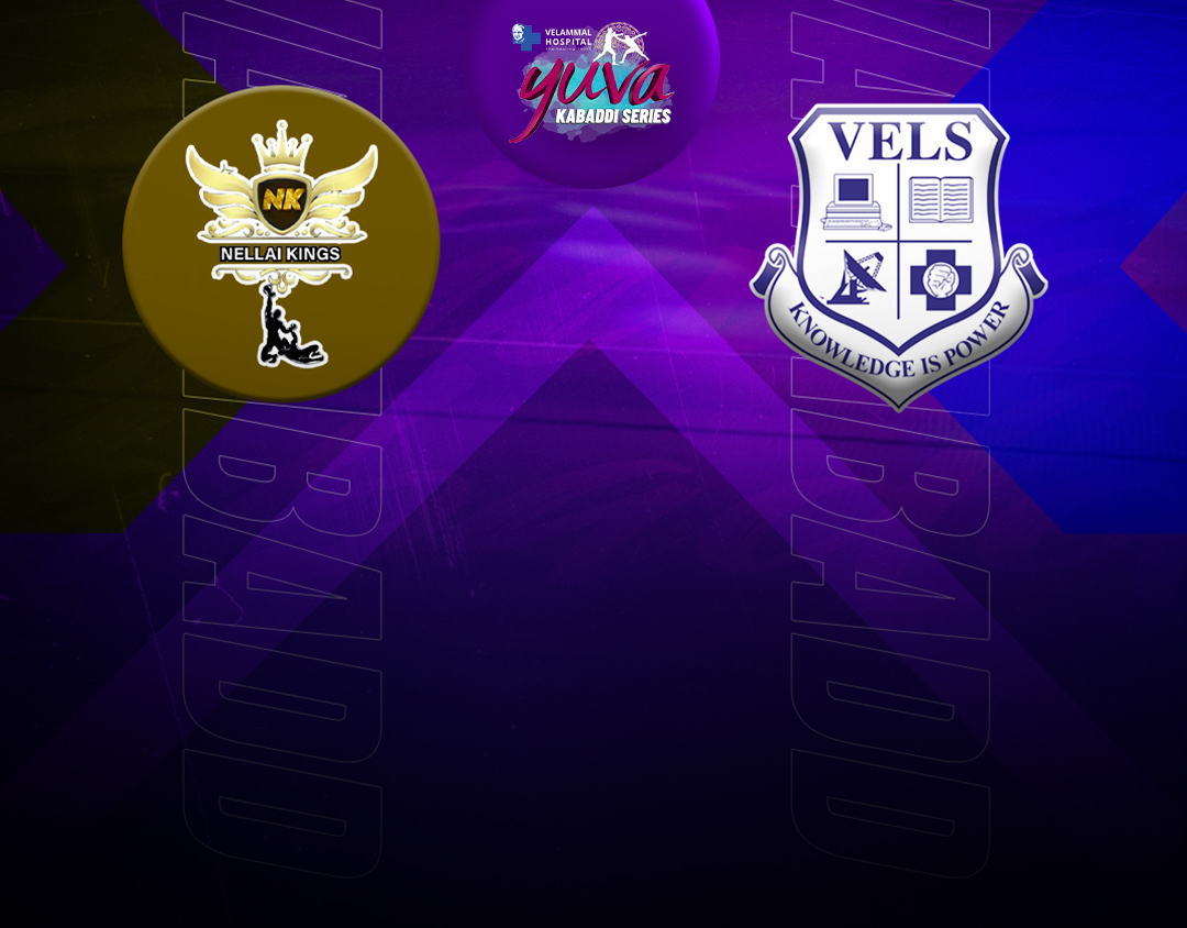 Match #18 of velammal yuva kabaddi- tamil nadu clubs banner