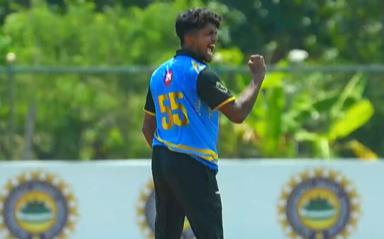 Alapuzzha vs Ernakulam: Nikhil M's 4 for 15