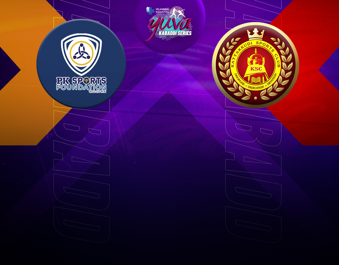 Match #62 of velammal yuva kabaddi- tamil nadu clubs banner