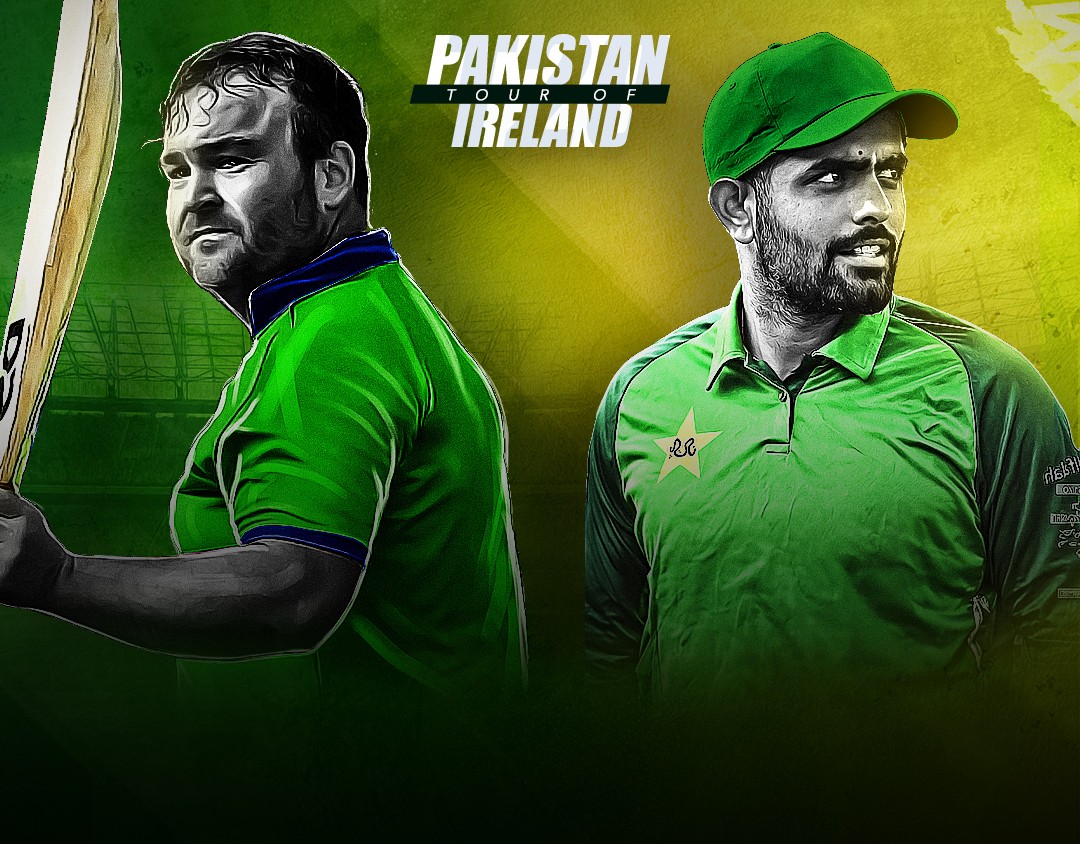 2nd t20i of pakistan tour of ireland, 2024: ireland vs pakistan banner