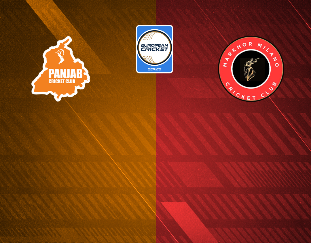 Final of ecs italy, brescia, 2024: panjab vs markhor milano banner