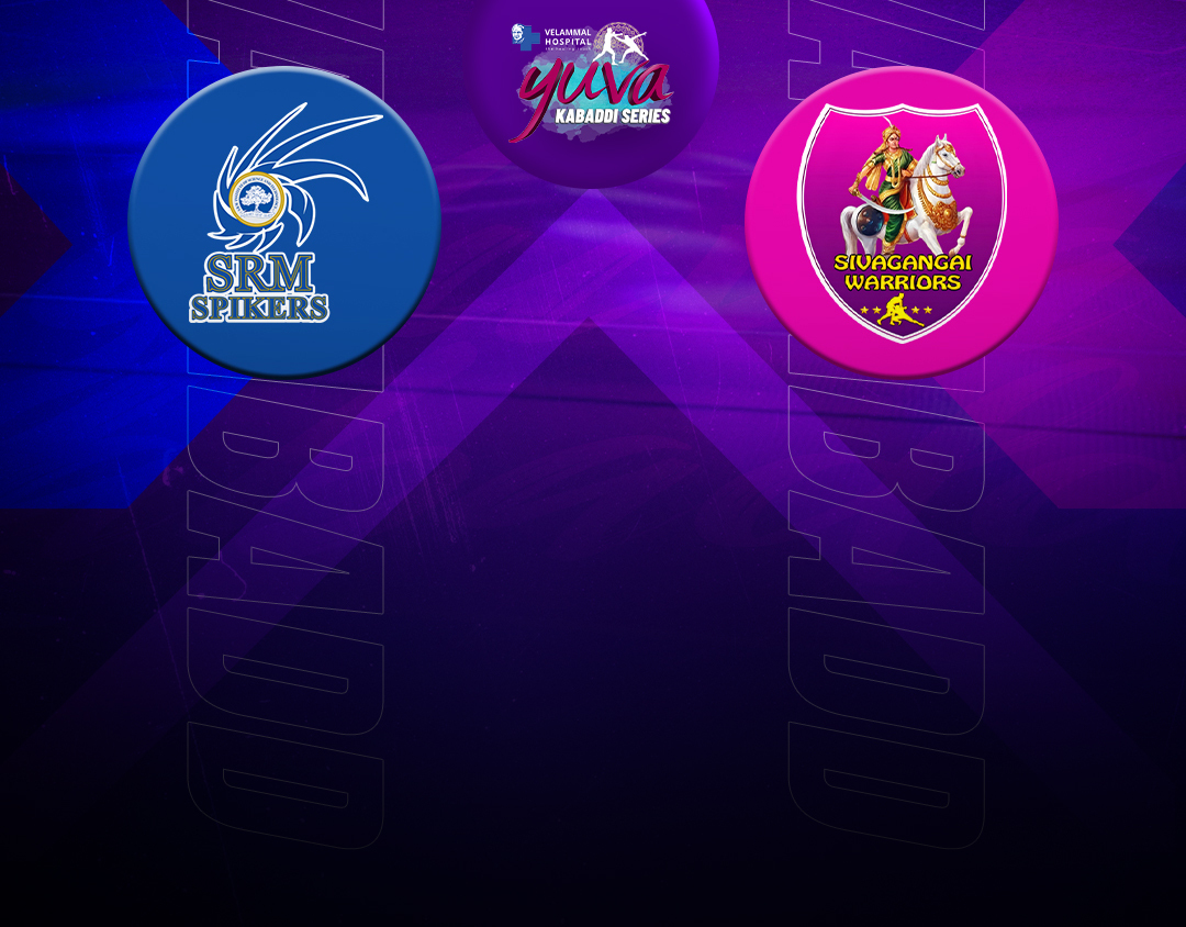 Match #69 of velammal yuva kabaddi- tamil nadu clubs banner