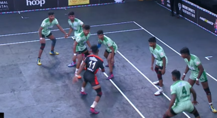 39-33! Samy Academy outplay AMKC Gobi