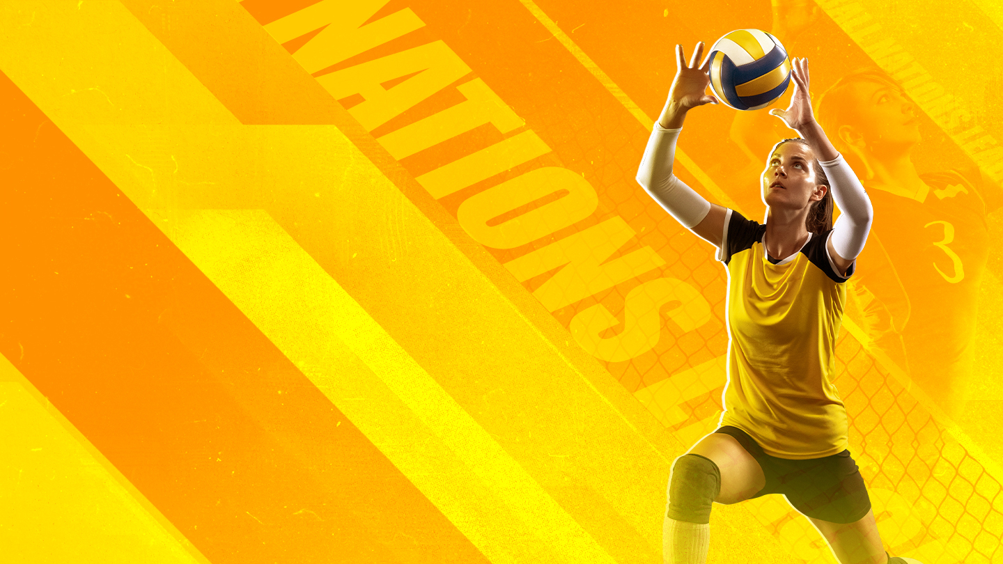 Volleyball nations league women's volleyball banner