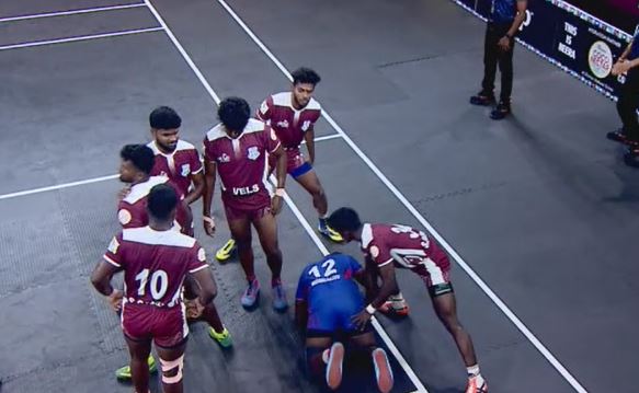 Vels University humble Kattakudi Sports 48-24