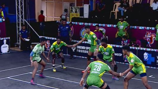 Samy Academy pummel SRM University by 7 points