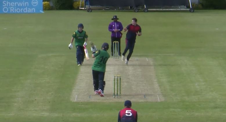 North West Warriors vs Northern Knights: Thomas Mayes's 4 for 28