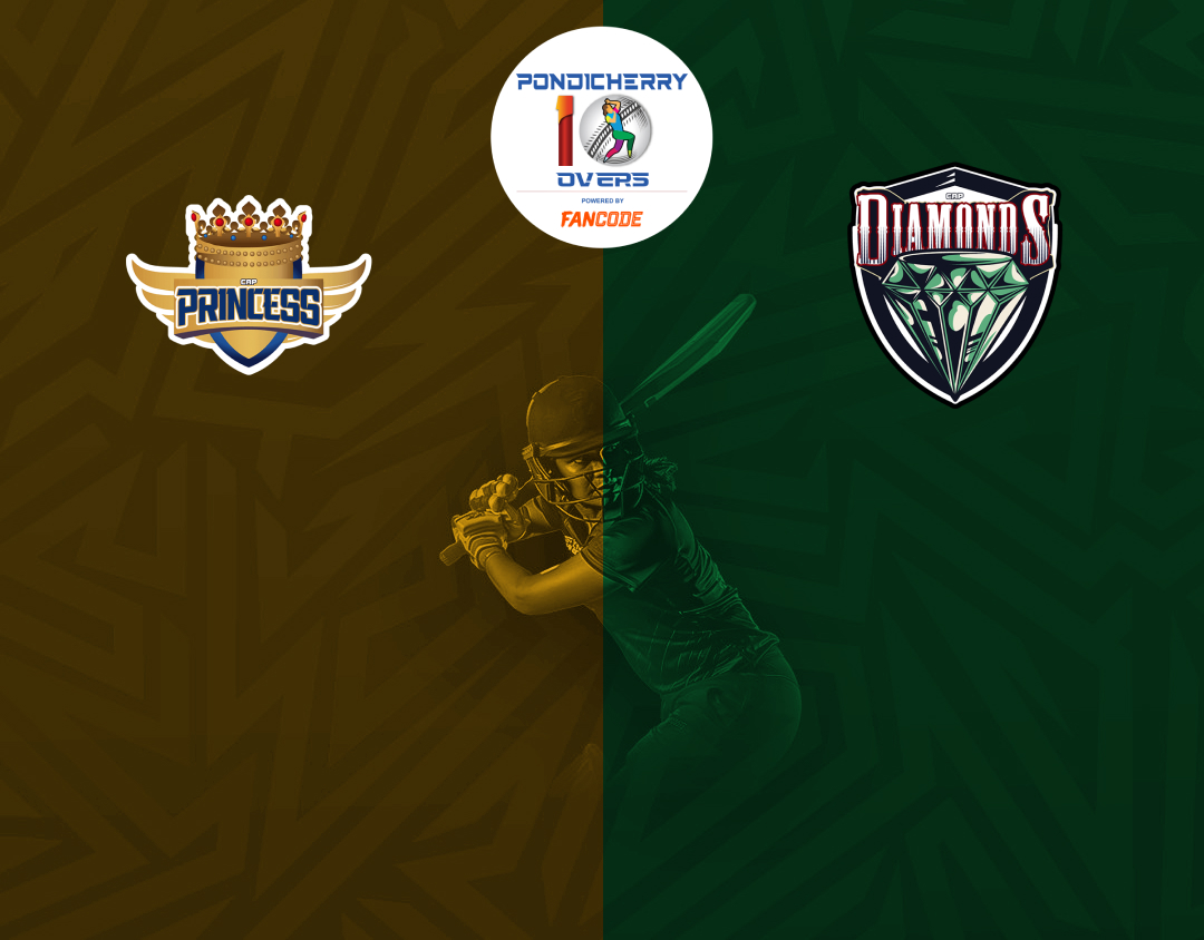 Match 2 of siechem pondicherry womens t10 tournament 2024: princess women vs diamonds women banner