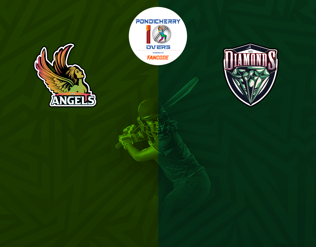 Match 3 of siechem pondicherry womens t10 tournament 2024: angels women vs diamonds women banner