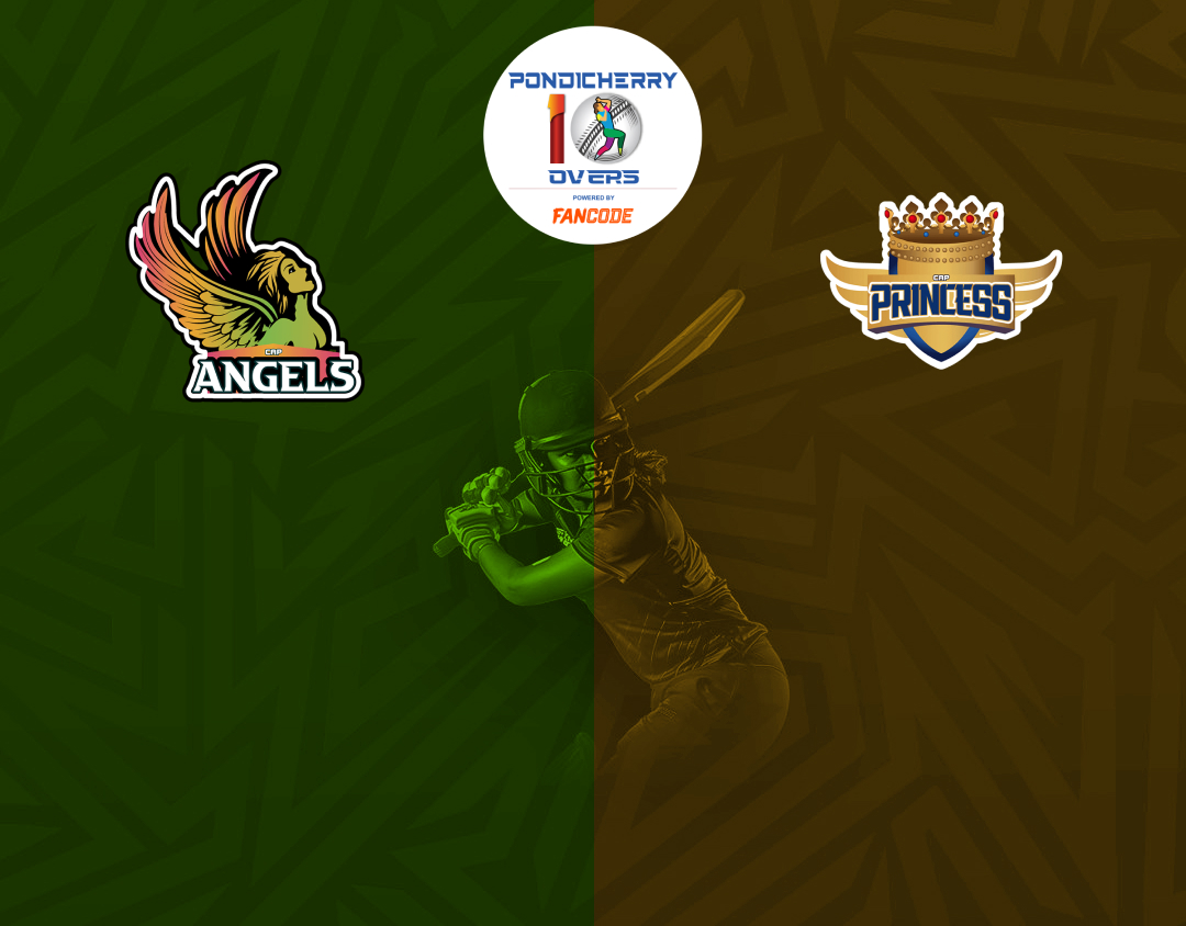 Match 5 of siechem pondicherry womens t10 tournament 2024: angels women vs princess women banner