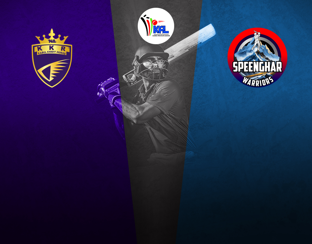 Match 15 of kabul premier league, 2024: kabul knight riders vs speenghar warriors banner